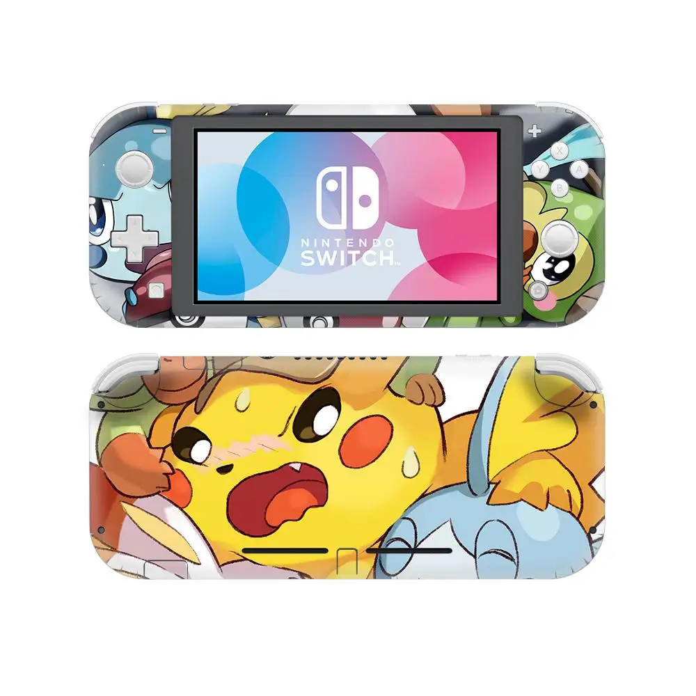 Type 04 Съемная виниловая наклейка на кожу пленка для nintendo Switch Lite kingd Switch Mini Защитная крышка консоли - Цвет: Type 04