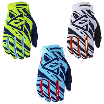 

3 Colors Motocross Gloves Motorcycle Motorbike Racing Riding Gloves MX MTB Off Road Out Sports Full Finger Bicycle Gloves New