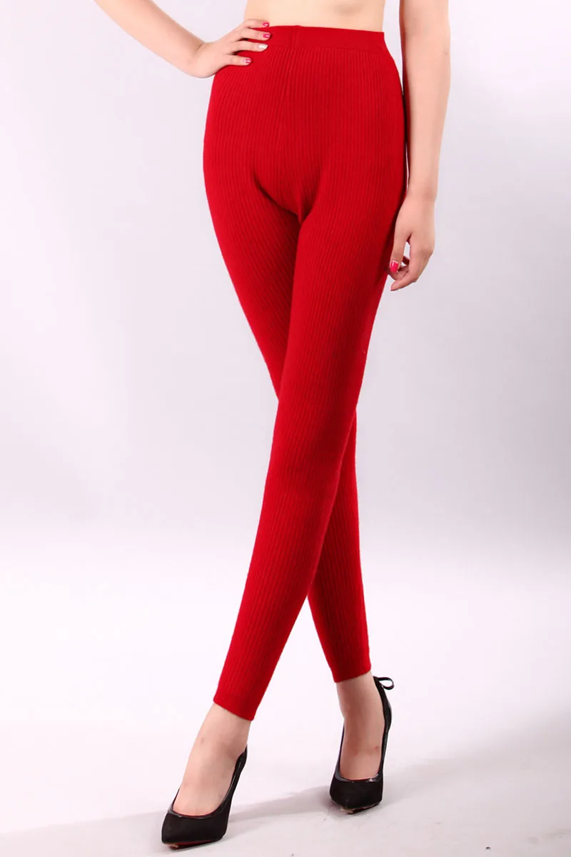 Buy Black Warm Pants Winter Skinny Thick Velvet Casual Wool Fleece Trousers  Lambskin Cashmere Pants for Women Leggings Online at desertcartINDIA