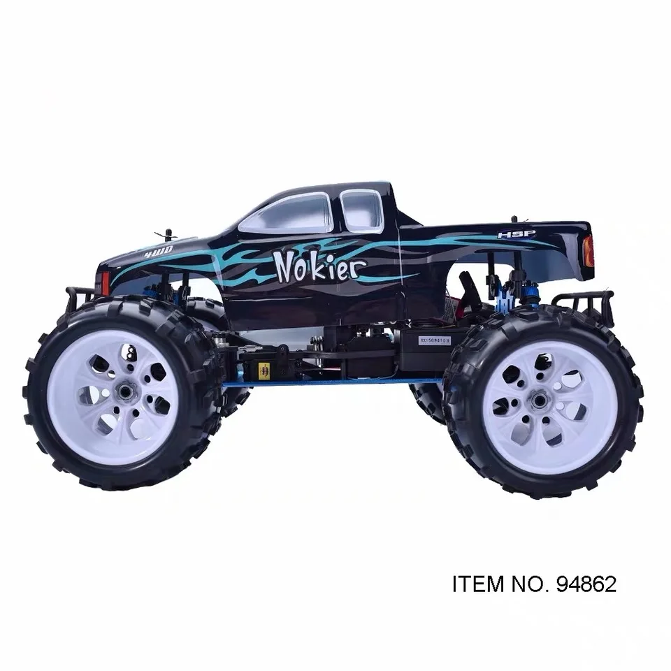 HSP coche de RC RACING salvajismo, o NOKIER 94862 escala 1/8 NITRO poder 4WD camión monstrio de la carretera 18CXP двигатель