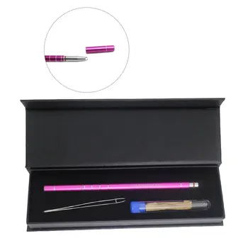 

1 Set Hairstyle Engraved Pen with Blades Hair Styling Hair Trimmer Hairdressing Pen Engraved Pen for Salon Barber Shop Tattoo Ey