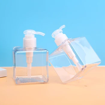 

250ml Portable Travel Pump Soap Dispenser Bathroom Sink Shower Gel Shampoo Lotion Liquid Hand Soap Pump Bottle Container
