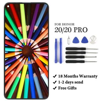 

Original For Honor 20/Honor 20 pro LCD with Touch Screen Display Digitizer Replacement For 20 LCD Honor 20 pro LCD