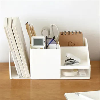 

Multifunctional Desktop Organizer Storage Box Office Organizer Storage Holder Desktop Jewelry Makeup Holder School Supplies