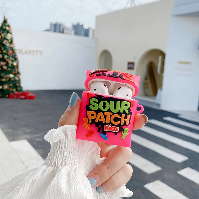 3D Luxury Earphone Case For AirPods 1 2 3 Pro sweet sugar chocolate Potato Chips soft silicone Wireless Headset bluetooth case 23