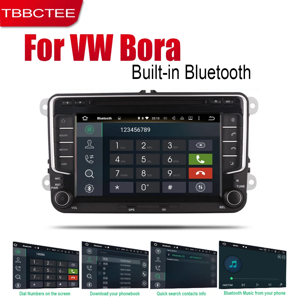 TBBCTE Android автомобильный DVD GPS Navi для Volkswagen VW Bora 2005~ плеер навигация WiFi Bluetooth Mulitmedia система аудио стерео