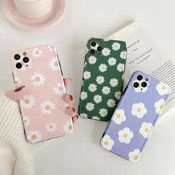 

Sinocom Handa Flower illustration Phone Case For iPhone11Pro/Max X XS Max XR 7 8 Soft Silicone Cover For iPhone8plus Case Coque
