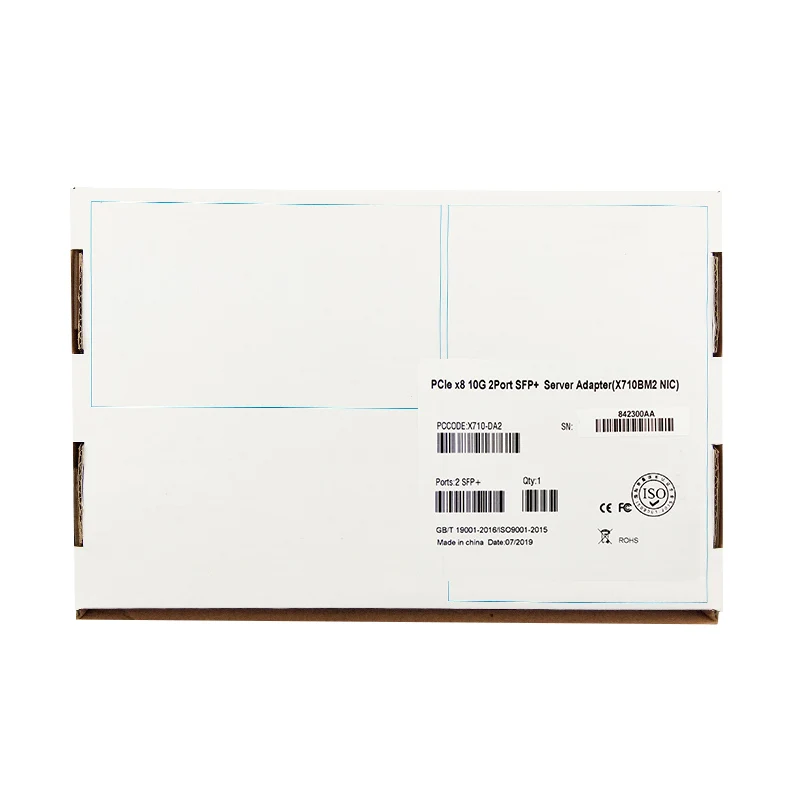 X710-DA2 сетевой Ethernet конвергентный адаптер PCI-Express 3,0x8 сетевая карта 10 Гб Intel X710 SFP