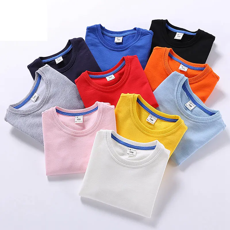 Children-s-Sweatshirts-Girl-Kids-White-Tshirt-Cotton-Pullover-Tops-for-Baby-Boys-Autumn-Solid-Color (2)