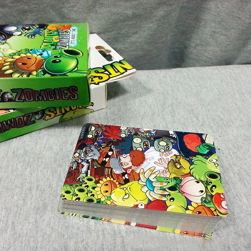 Plants vs Zombie Characters Poker Cards PVZ Game Card Poker Game Board Game Card Creative Gift Plants vs Zombie Characters Poker Cards PVZ Game Card Poker Game Board Game Card Creative Gift