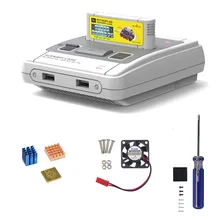 Retroflag SUPERPi CASE-J boîtier NESPi avec ventilateur de refroidissement + dissipateur thermique pour Raspberry Pi 3B Plus (3B +)/3B(China)