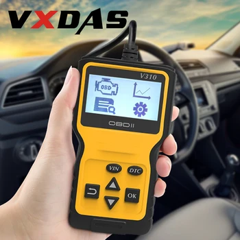 

VXDAS OBD2 Car Diagnostic Scanner V310 OBDII Car Code Reader Auto Scanner Full System Diagnostic Tool Analyzer For Car Tester