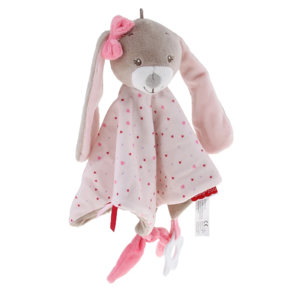 Soft Toy Baby Comforter With An Adorable Blanket For Animals