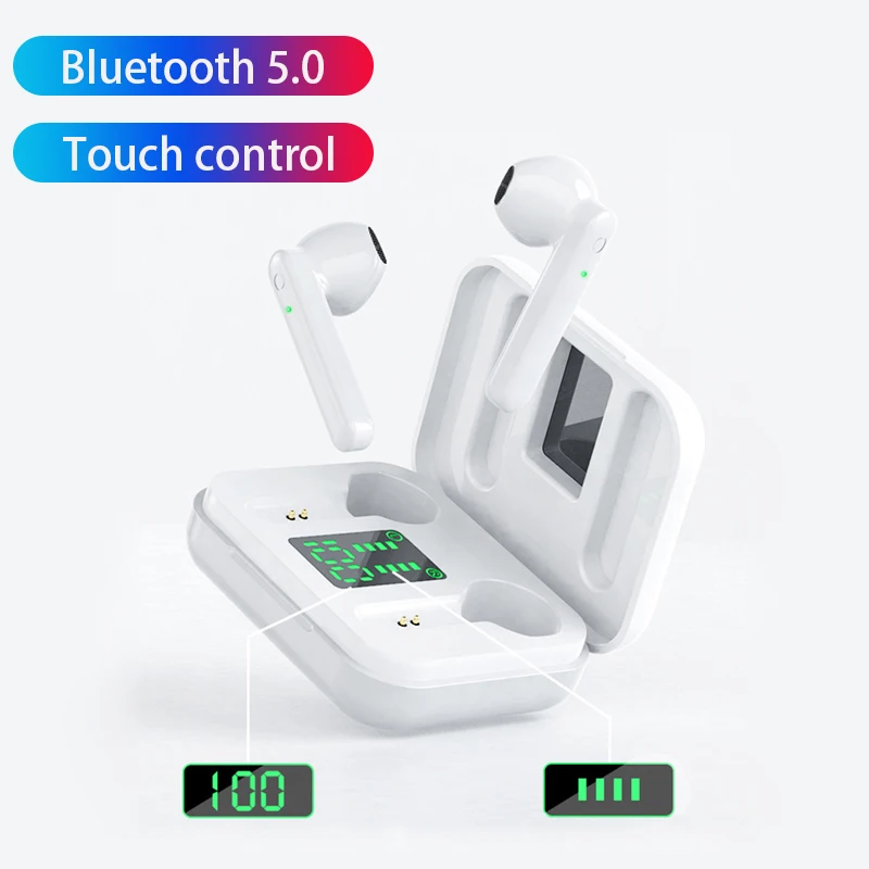 Bluetooth наушники сенсорный экран стерео гарнитуры с функцией подачи Хай Фай музыки