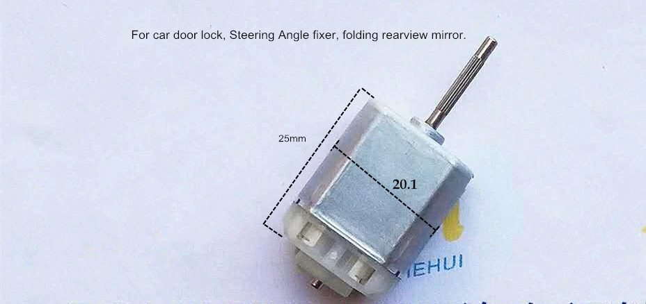 FC140SJ DC 12V Car door lock electric motor Steering Angle fixer Folding rearview mirror 140 DC MOTOR 10000rpm