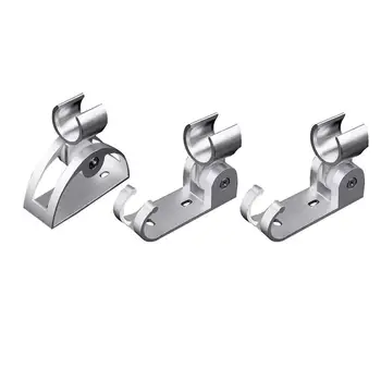 

3pcs Space Aluminum Shower Head Holder Aluminum Sprinkler Base Adjustable Shower Sprayer Holder