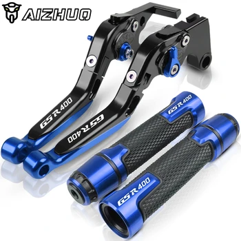 

Motorcycle Accessories Folding Extendable Brakes Clutch Levers Handle Grips End FOR SUZUKI GSR400 GSR 400 2008-2012 2009 2010