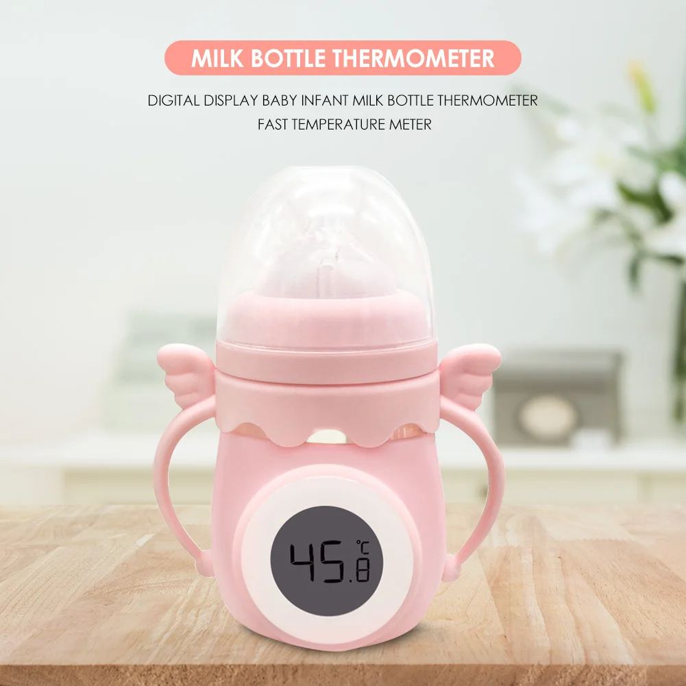 

Portable Milk Bottle Thermometer Milk Bottle Thermometer Feeding Bottle Thermometric Sleeve Sensible Temperature Measure Tools