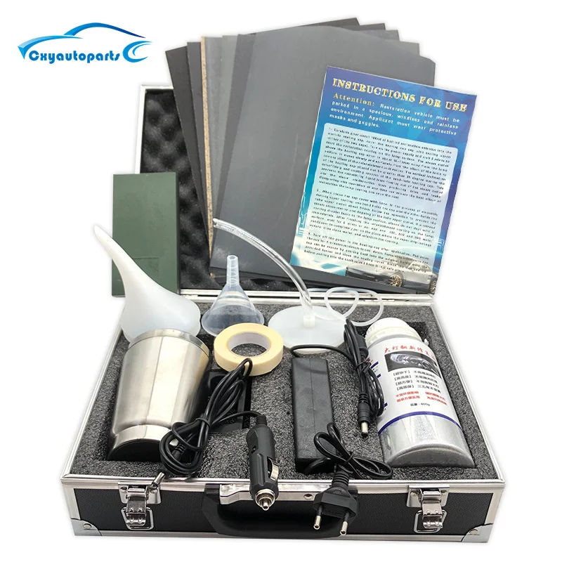 Kit Para Pulido De Faros-Restauración De Faros-Limpieza Automóvil