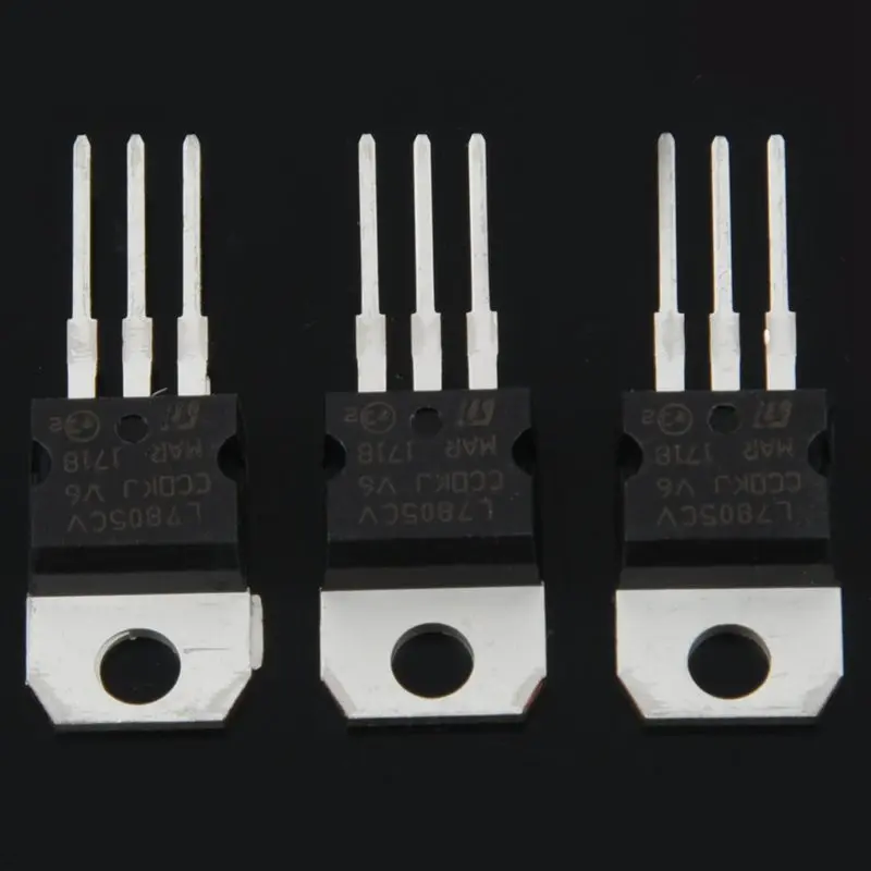 Top-50pcs LM7805 L7805 7805 TO-220 Регулятор напряжения IC