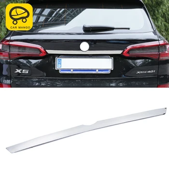 

CarManGo for BMW X5 G05 2019 Car Styling Rear Door Trunk Decoration Chrome Logo Cover Trim Frame Sticker Exterior Accessories