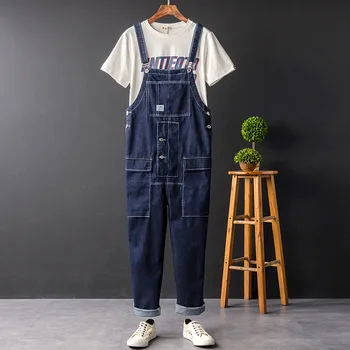 

Denim Jumpsuits Overalls For Men Women Fashion Hip Hop Straight Jeans One Piece Jumpsuits Overall Rompers Trousers Clothing
