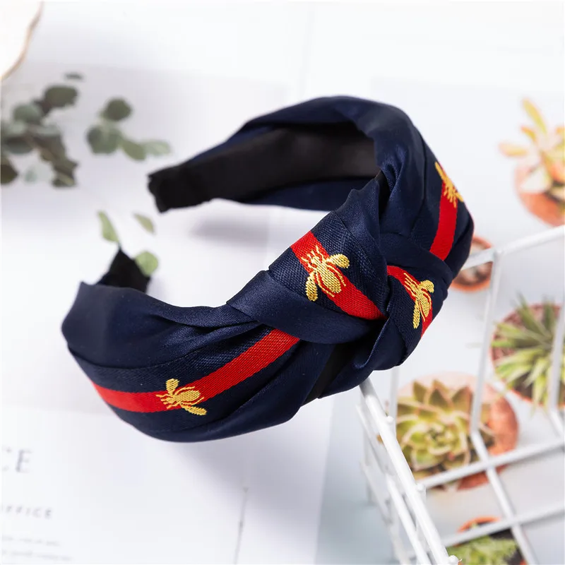 Узел Тюрбан Эластичная Повязка На Голову аксессуары для волос для девочек не скользит на завязанной головке повязка для волос для женщин