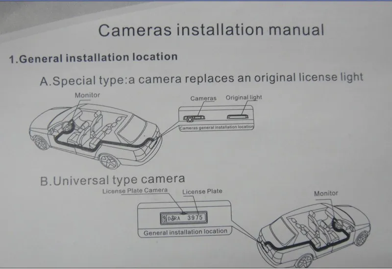 Bonroad камера заднего вида для автомобиля Dvr зеркало 4 Led 8 Led камера заднего вида ночное видение HD для DVD резервная камера с парковочной линией