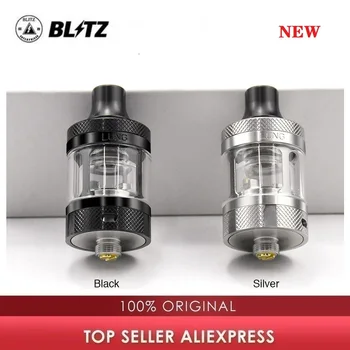 

Original Blitz Lung RTA Atomizer with 2ml Capacity & Single Coil Build ing Deck & Restricted Drip Tip For MTL Vape & 510 thread