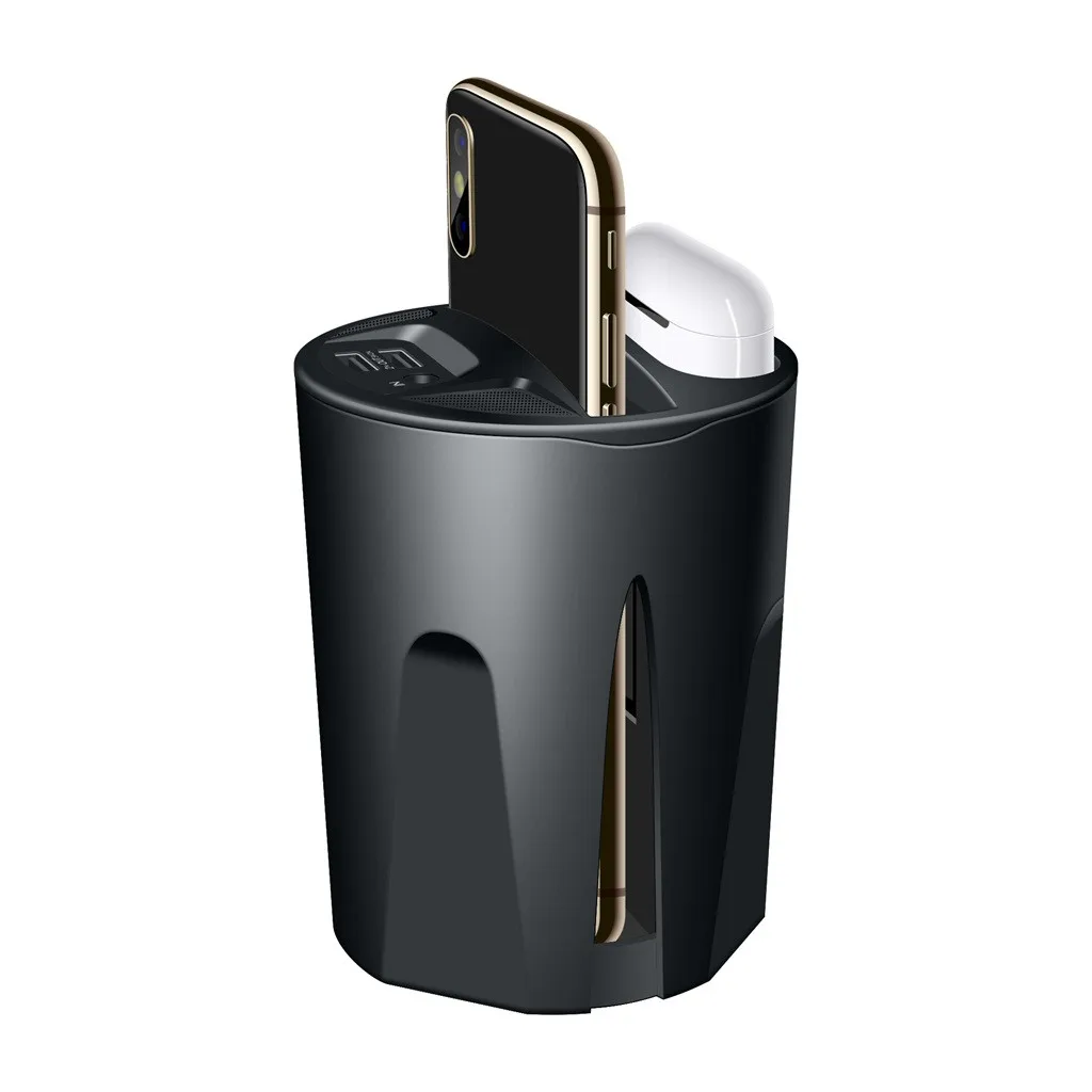 Ouhaobin 10 Вт автомобильное беспроводное зарядное устройство с usb-выходом для iphoneexs/XR/XS Max для Airpods Беспроводные Наушники Автомобильное зарядное устройство