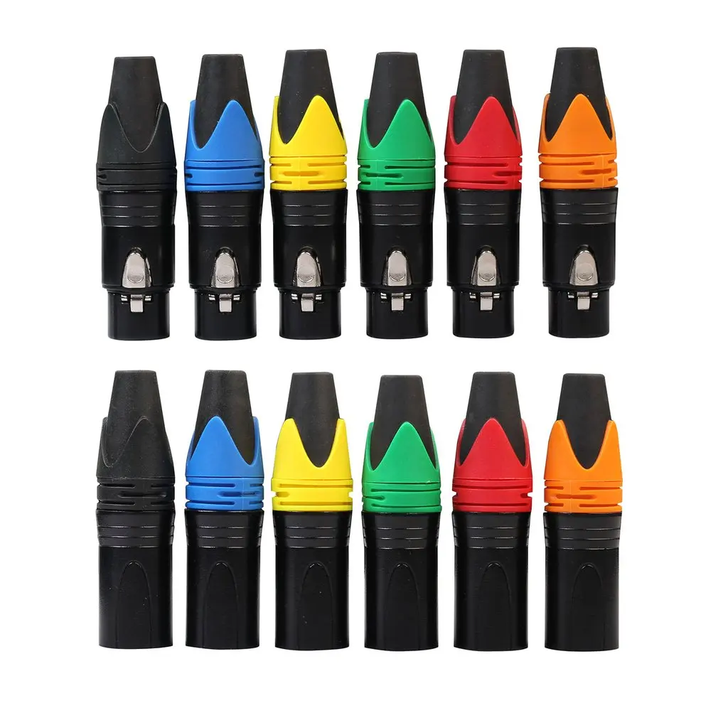 Choseal Qd2003b Xlr 3-контактный разъем аудио разъем микрофонный кабель Diy Сварки Металлических Материал мужского и женского пола Diy сварочного штекера