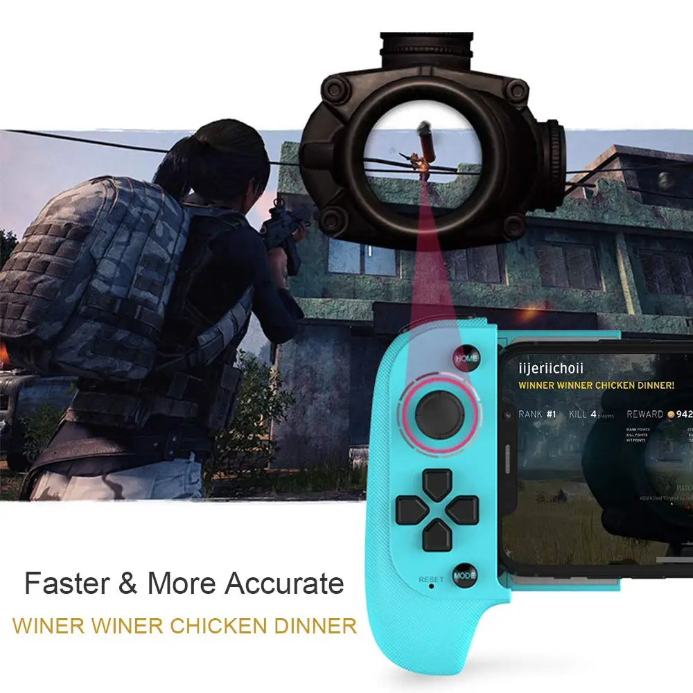  7007F Bluetooth wireless Gaming Phone Game Controller PUBG Control Game pad Joystick Gamepad Handle