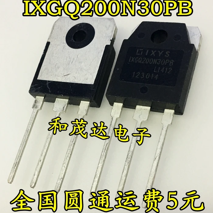 2 шт./IXGQ200N30PB TO-3P 300V200A