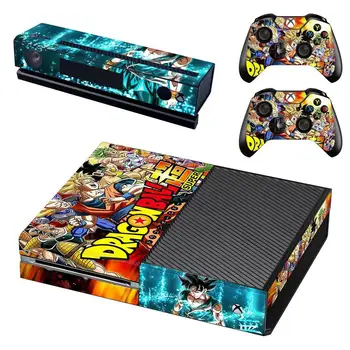 

Dragon Ball Super Skin Sticker Decal Cover For Xbox One Console and Kinect and 2 Controllers For Xbox One Skin Sticker Vinyl