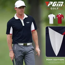 Новинка, Мужская футболка с коротким рукавом, одежда для гольфа, летняя спортивная футболка, рубашка поло, дышащие сетчатые топы, одежда