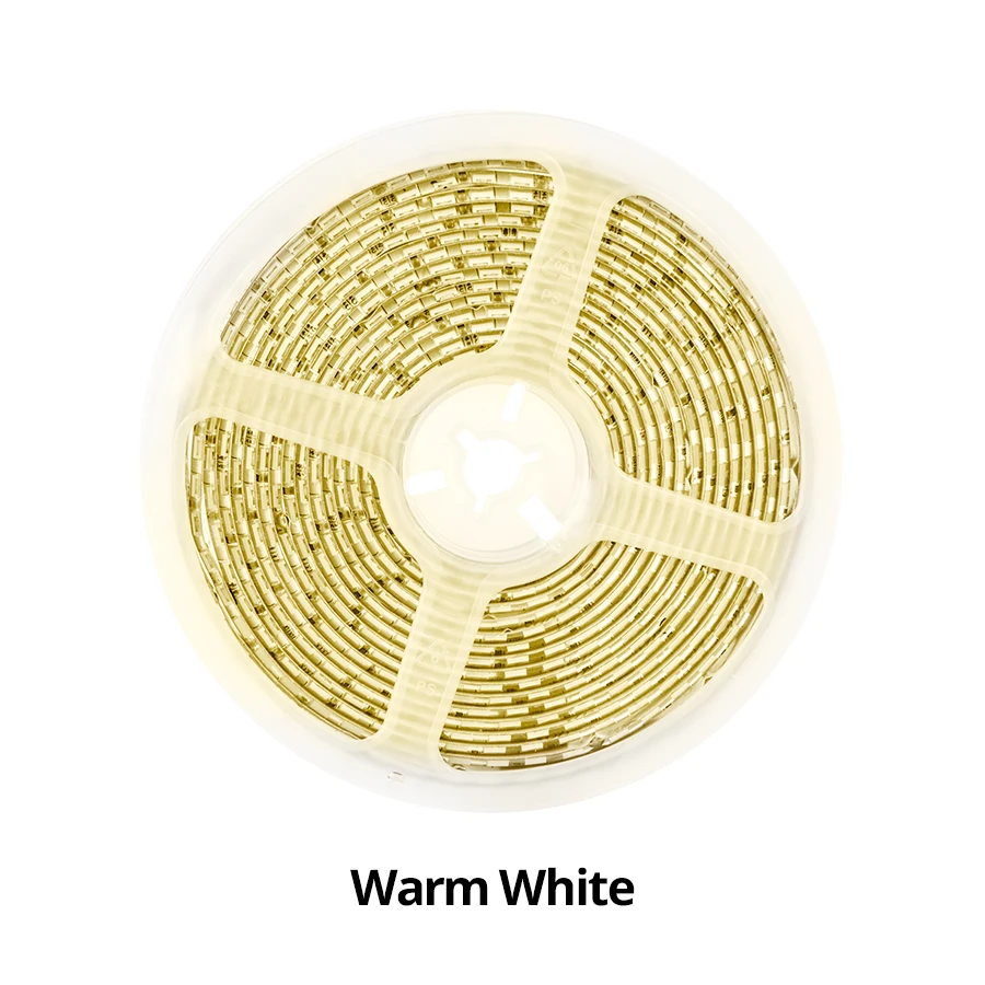 5054 светодиодный светильник для кухни под шкаф, светильник 60 светодиодный s/m не водонепроницаемый/белый/теплый белый DC 12 в ярче, чем 5050 5630 2835 - Цвет: Warm White