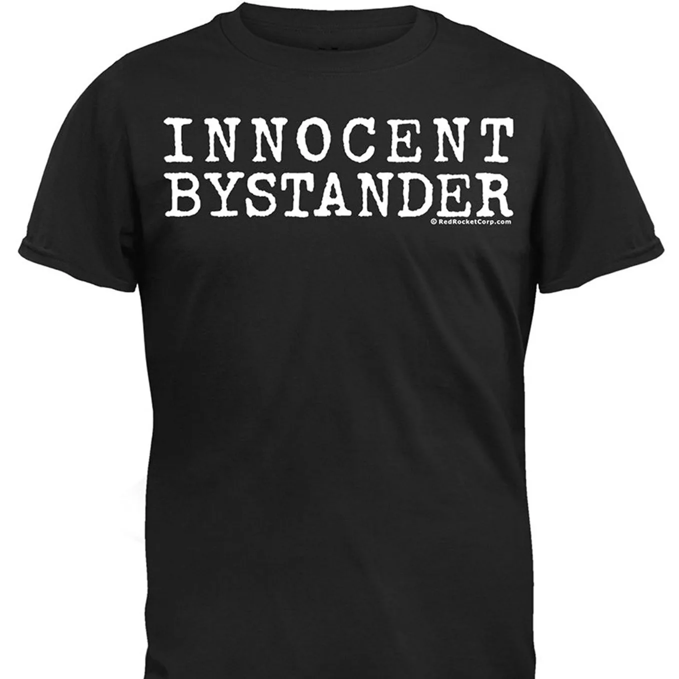Cartoon Print Short Sleeve T Shirt Free Shipping Innocent Bystander | Мужская одежда
