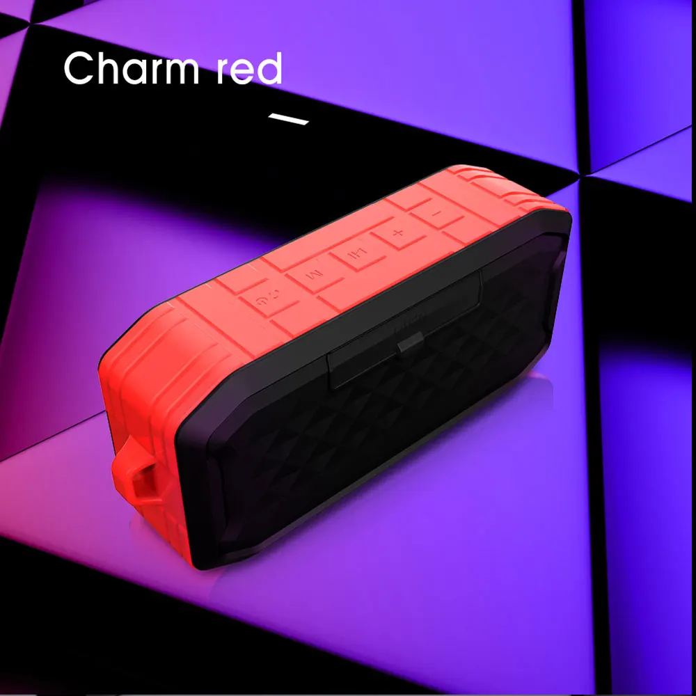 KISSCASE портативный Bluetooth динамик с премиум стерео 3D Бас Звук вода и пыль и осень доказательство Handfree 1200ah Открытый громкий динамик s