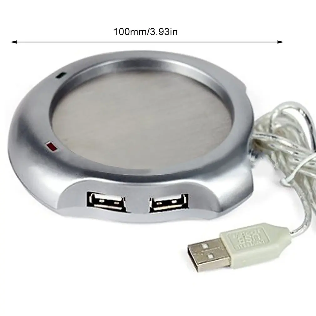 Usb Mug Mats Usbhub Insulation Disc Usbhub Insulation Pad Usb Aluminum Alloy Material Insulation Pad