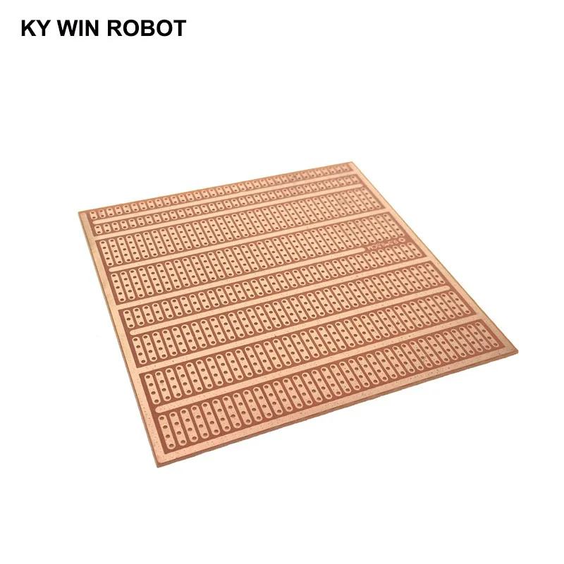 1 шт. DIY 9,5*9,5 см Прототип бумага PCB Универсальный Эксперимент Матрица платы 9,5x9,5 см