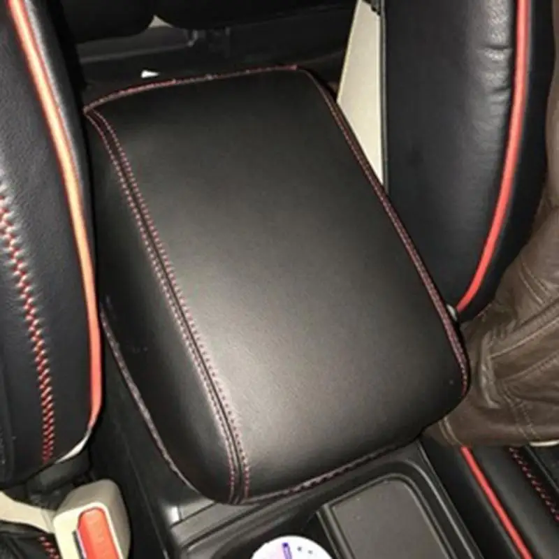 Пылезащитная Автомобильная консоль подлокотник кожаный чехол крышка центр для Honda CRV