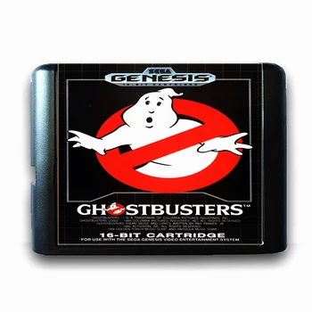 

Ghostbusters for 16 bit Sega MD Game Card for Mega Drive for Genesis US PAL Version Video Game Console