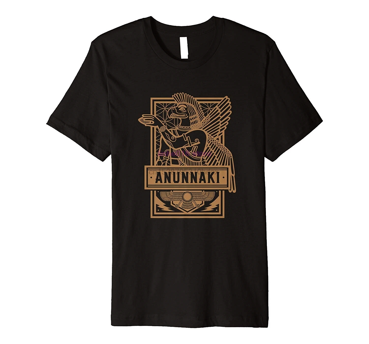 Брендовая мужская рубашка Anunnaki Tee | Мужская одежда