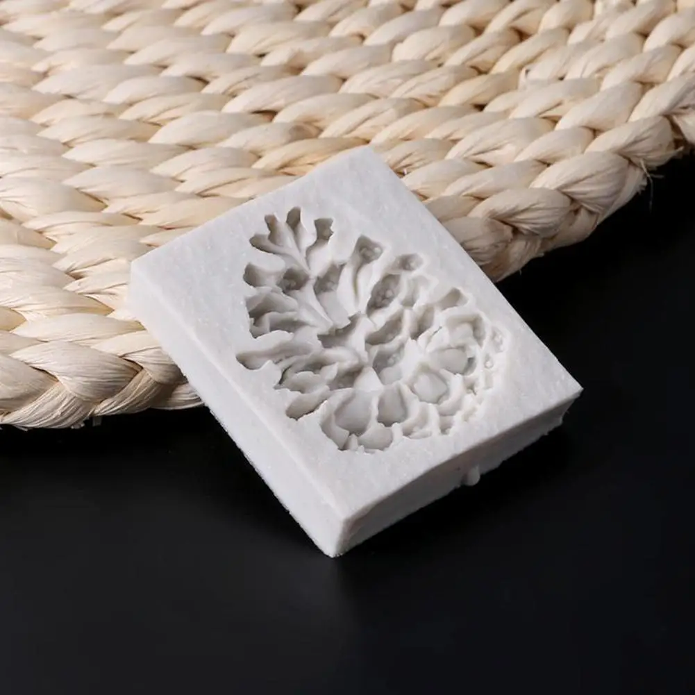 3D Рождественские сосновые конусы форма для торта помадки конфеты Женская