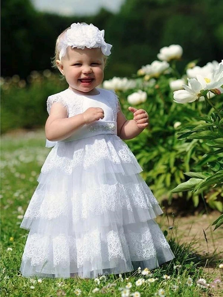 vintage-flower-girl-dresses-for-weddings-cute-first-communion-dresses-for-girls-lace-tiered-floo   r-length-button