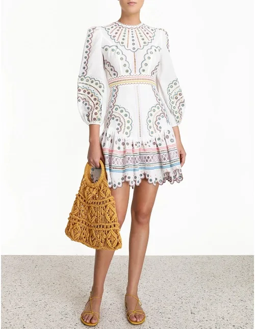 

2020 New arrive women high quality embroidery dress
