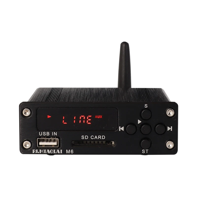 М6 MP3 HiFi музыкальный плеер без потерь мини предусилитель Стерео USB SD аудио декодер