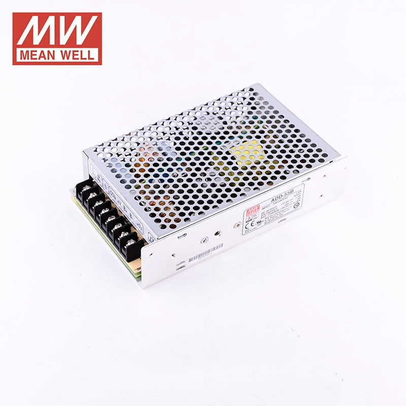 MEAN WELL ADD-55B 50 Вт импульсный источник питания 27,6 в 5 в 26,5 в DC 1.3A 3A 0.16A батарея зарядное устройство UPS функция