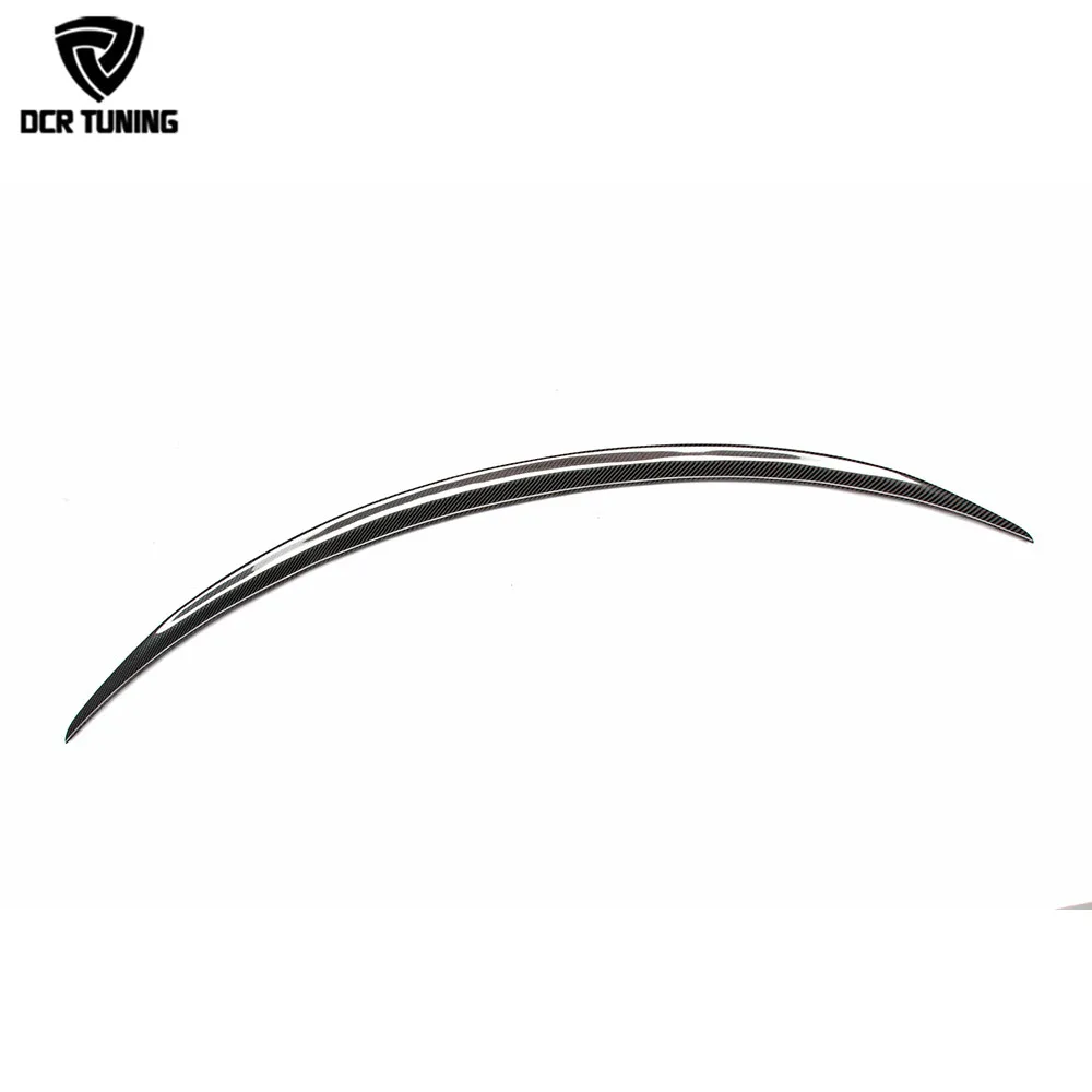 AMG Style For Mercedes W238 spoiler E Class Coupe E250 E400 E500 E550 2-Door Carbon Fiber Rear Trunk Spoiler Wing -