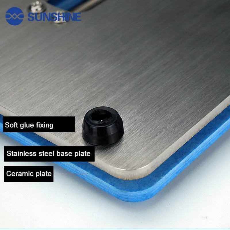 Sunshine SS-601J телефон Универсальный светильник PCIE NAND cpu для iPhone XS/X/8/7/6 S/6 отпечатков пальцев ремонт PCB держатель Motherboa приспособление
